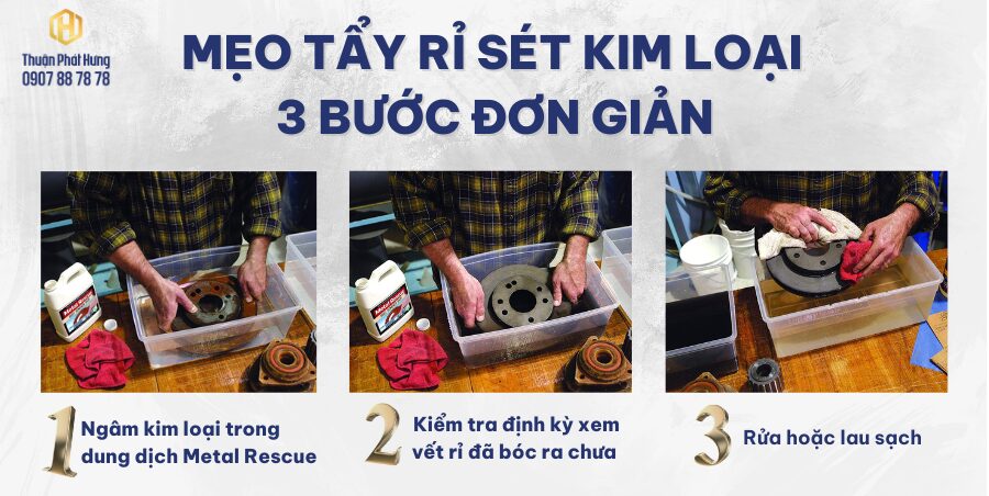 Chất tẩy rỉ metal rescue TPH