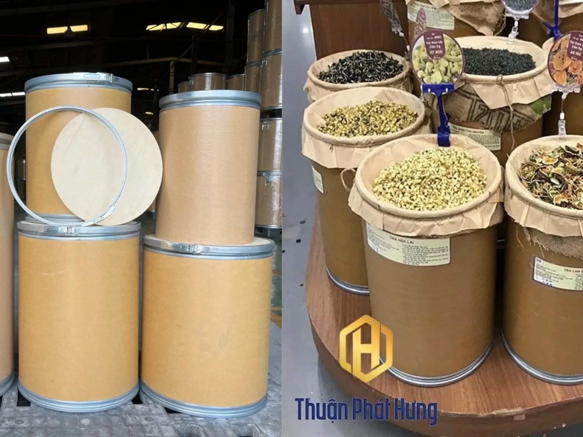 Thùng giấy tròn carton